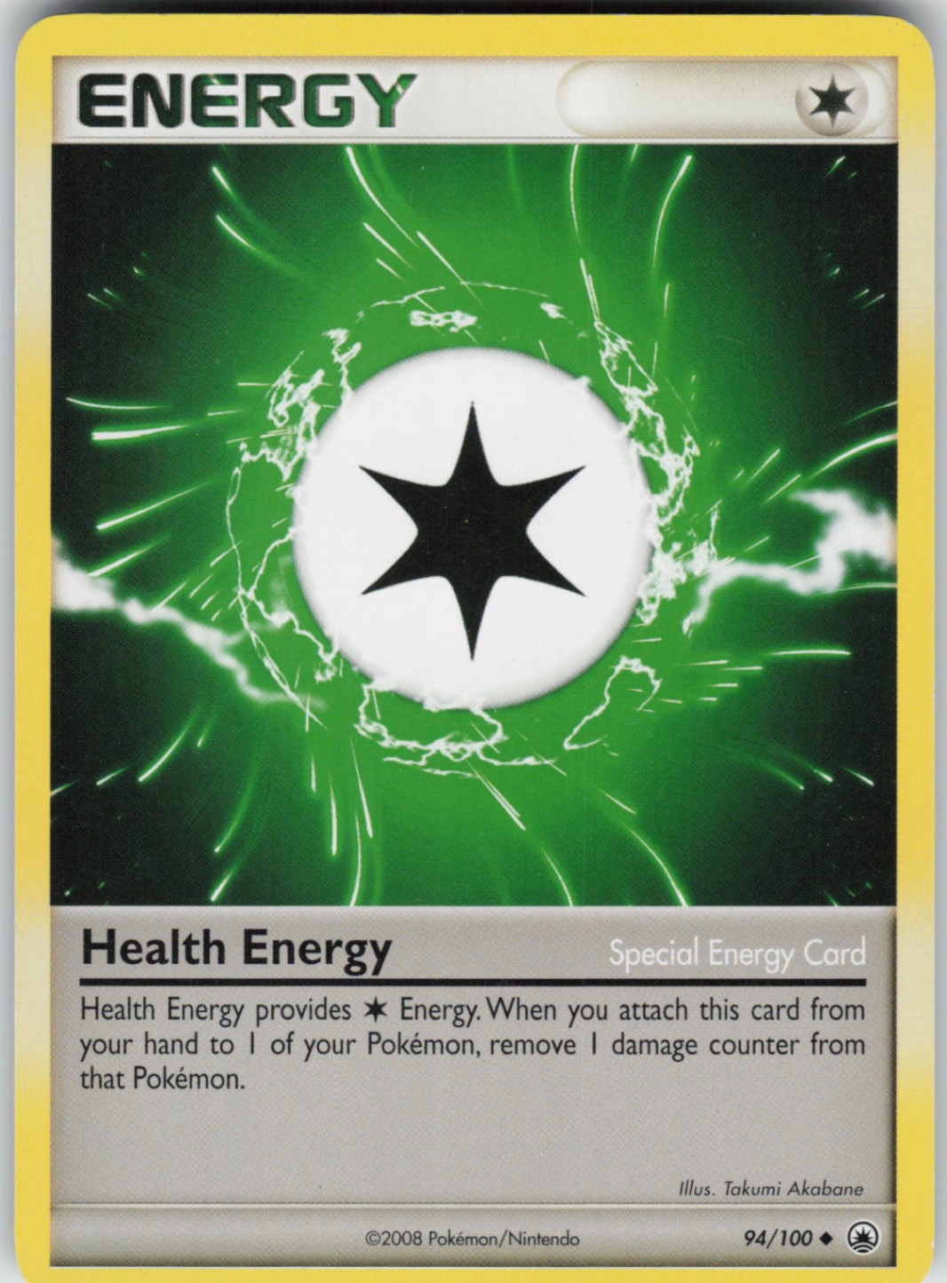 Pokemon TCG Health Energy 94/100 Majestic Dawn Uncommon card Normal