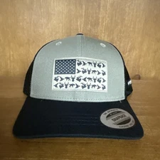 Columbia PHG Flag Hat - Black/Tan - Adjustable - Youth NWT