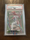 2021 Mosaic Shohei Ohtani Will To Win - Green Mosaic Geometric Refractor, PSA 10