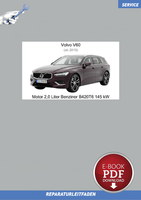 PDF Volvo V60 (Ab 2019) Reparaturanleitung Motor 2,0 L Benziner 145 Kw