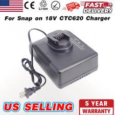 CTC620 Charger for Snap on 18V Battery CTB6187 CTB6185 CTB4187 CTB4185 CTFU620
