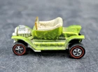 Hot Wheels Redline 1968 HOT HEAP Lime Green Tan Int. USA Orig