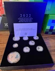 Silver PROOF Set, Total 2.473 oz., 2022 - In Stock Shipping Now - Box & COA