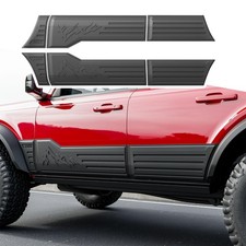 PTYYDS Side Door Protector Compatible with 2021-2026 Ford Bronco Body Side Mo...