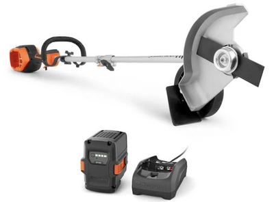 #ad Husqvarna 330iKE universal head 8quot; Edger 40 Volt Max Includes Battery Charger $210.00