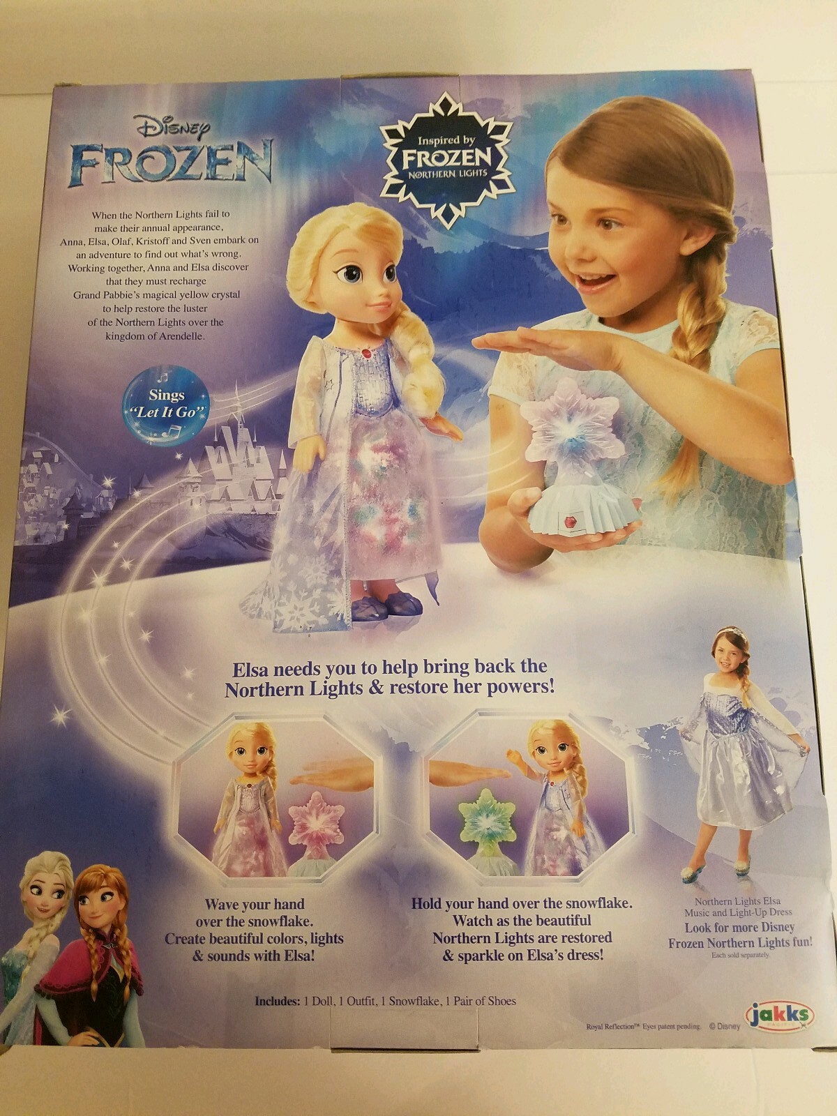 disney frozen northern lights elsa