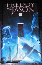 Custom Handmade Freddy Vs. Jason Single Toggle Light Switch Cover