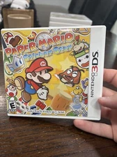 Paper Mario Sticker Star (Nintendo 3DS, 2012) CIB, Tested/Works Case Manual Cart