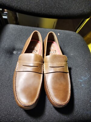 Florsheim Throttle Penny Driver Loafer Cognac Brown size 10.5 Florsheim Throttle Penny Loafer Cognac Brown Men Size 9.5 EU  main image 4