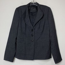 Classiques Entier Atelier Womens Blazer/jacket Black Size 6 Petite Lined EUC