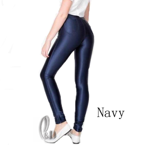 Sexy American Style Apparel Shiny Disco Pant Rockabilly Leggings
