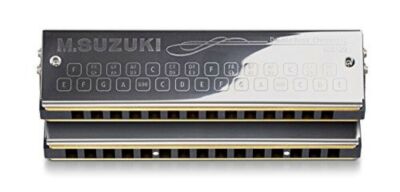 SUZUKI Double bass harmonica SDB-29v2 Silver 2-stage type 29 holes