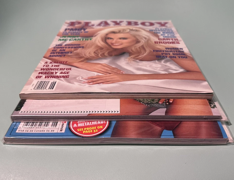 [Lot of 3] Jenny McCarthy - FHM & PLAYBOY Men’s Magazines VERY NICE Vintage - Image 3 of 4