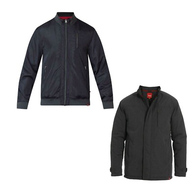 D555 Terron Mens Big King Sizes Bomber Jackets Casual Lightweight Winter  Coats UK