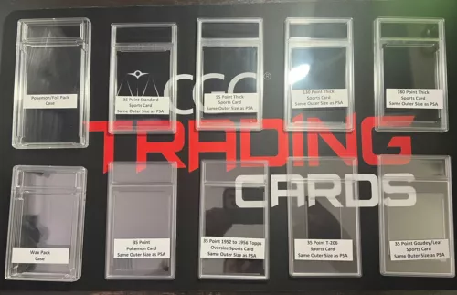 Empty Trading Card Slab Graded Card Style Sports Cards Pokemon 55 130 180 pt