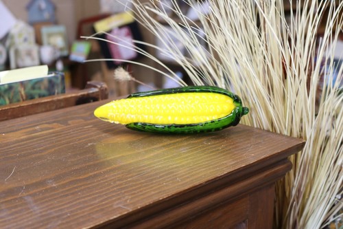 Vintage Handblown Glass Corn On Cob - Picture 4 of 5