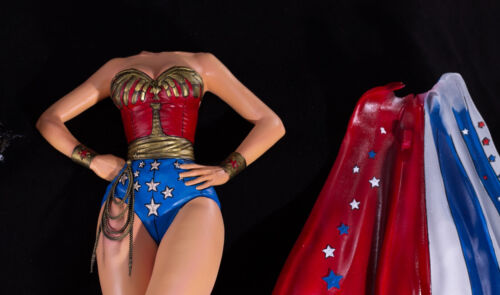 WONDER WOMAN LINDA CARTER STATUA resina scala 1:6 33 cm FULL SIZE DC - Imagen 4 de 7