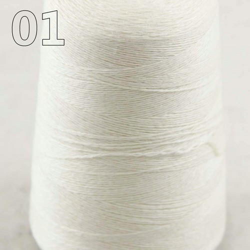 Sale Luxurious 100g Mongolian Cashmere Knitting Sweater Cone Yarn 01 White - Picture 9 of 20