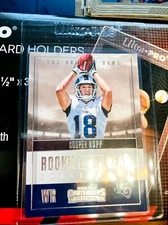 CLEAN GRADE READY 2017 Contenders Football Cooper Kupp Rookie Of The Year