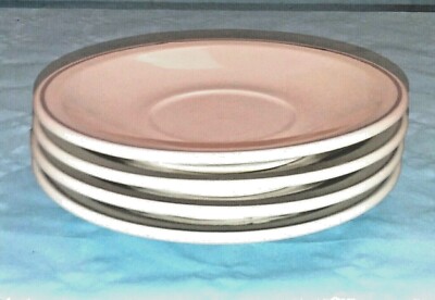 4 Stück Untertassen Made in China ,kleine Teller A 519