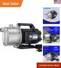 High-Performance 1.6 HP Aquastrong Pump - 1320 GPH, Ideal for Drainage & More