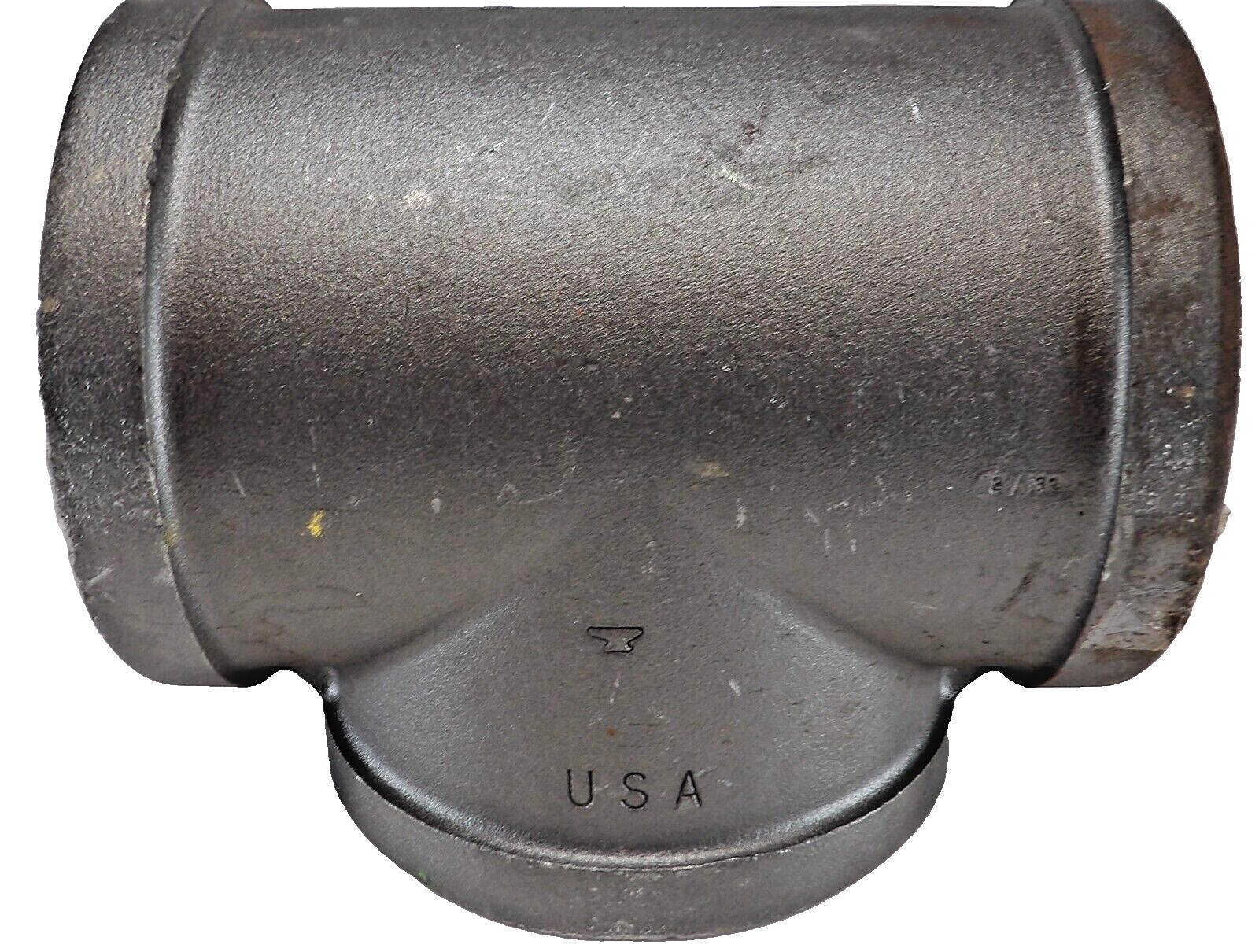 Anvil 6" Black Malleable Iron Tee 150# NPT Female Pipe Fitting 0311032007 UL FM