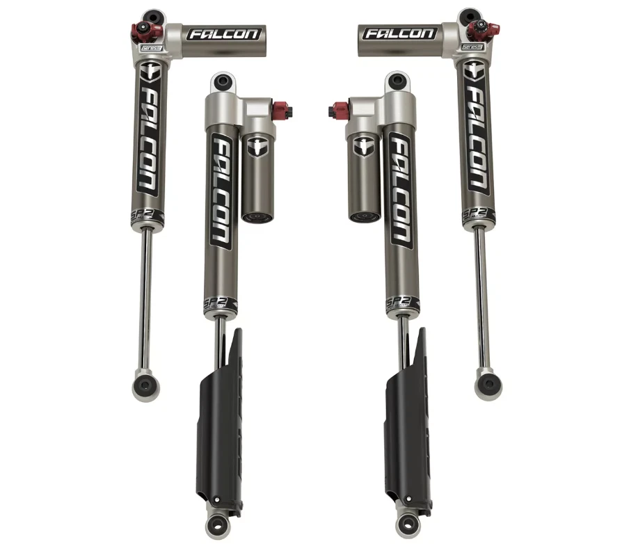 Falcon SP2 3.3 Fast Adjust Shocks Kit 3.5–4.5in Lift For 20-23 Jeep Gladiator 4W Foto 2 de 4
