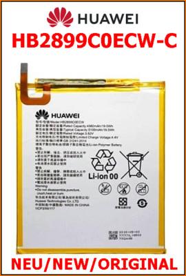 für Huawei Mediapad T5 Akku Batterie Batteria Battery- HB2899C0ECW-C - 4980 mAh