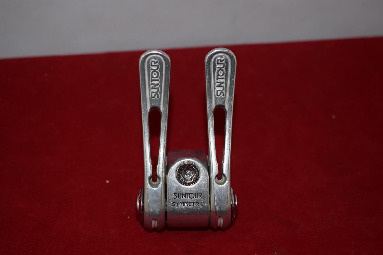 Jeu de levier de vitesses à friction vintage Suntour ligne bleue 28,6