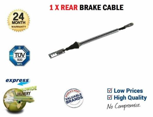 1x REAR HANDBRAKE CABLE for VAUXHALL TIGRA TwinTop 1.4 2004-2009 - Picture 1 of 8