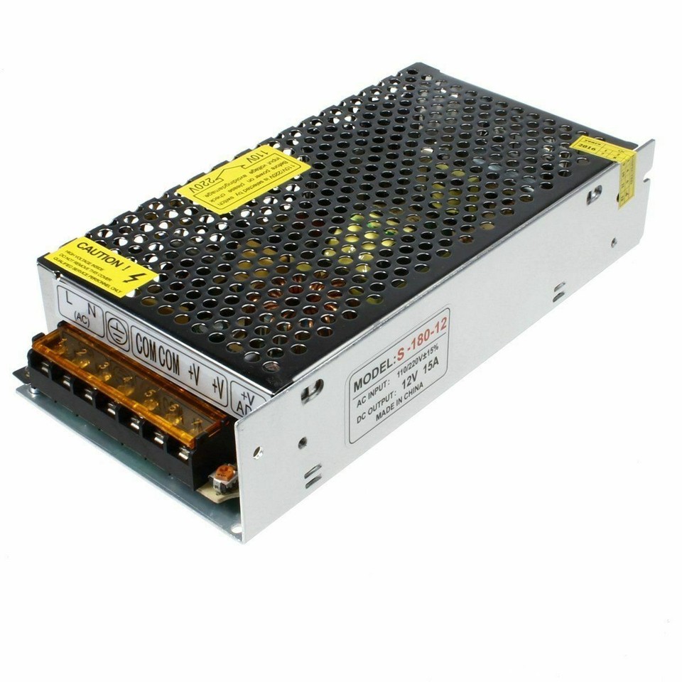 DC 12V 24V Netzteil LED Trafo Wasserdicht LED-Treiber IP67 15W-300W Netzteil