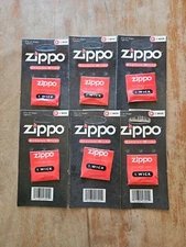 Genuine Zippo ACCESSORIES Wick 6 Pack Wicks MADE IN USA New