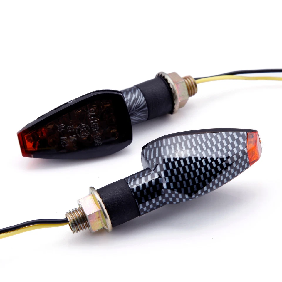 2X INDICADORES INTERMITENTES LED UNIVERSALES MOTO Para Aprilia Dorsoduro 750 Foto 3 de 4