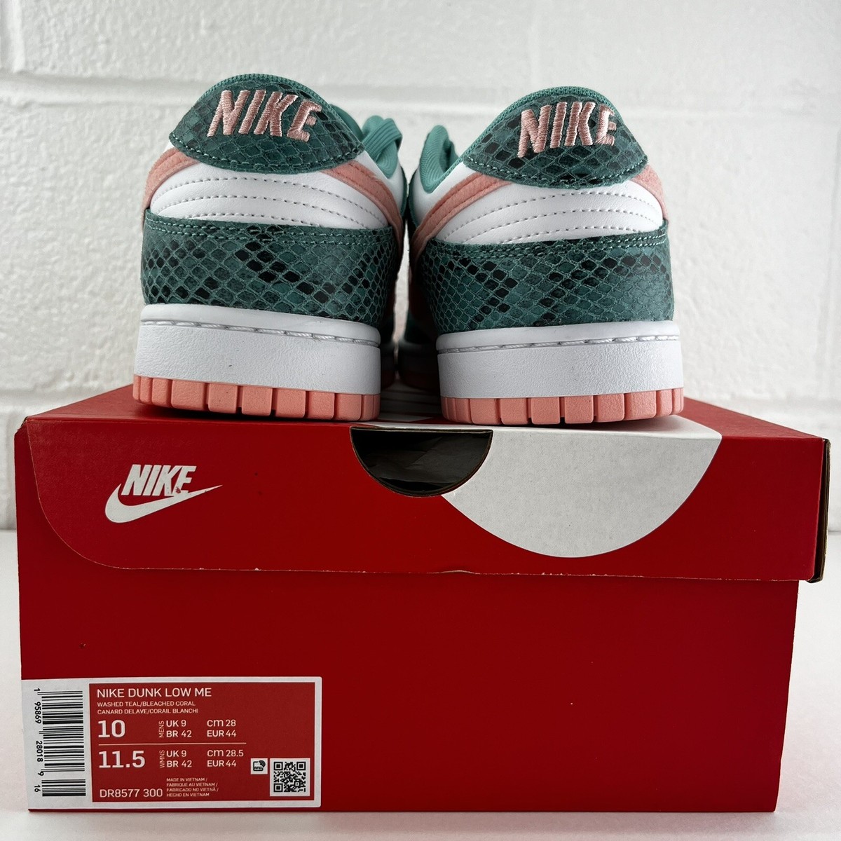 Nike Dunk Low ME | Snakeskin | DR8577-300 | US 10 | eBay display picture 1