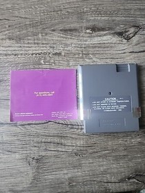 Mendel Palace Nintendo NES With Manual 