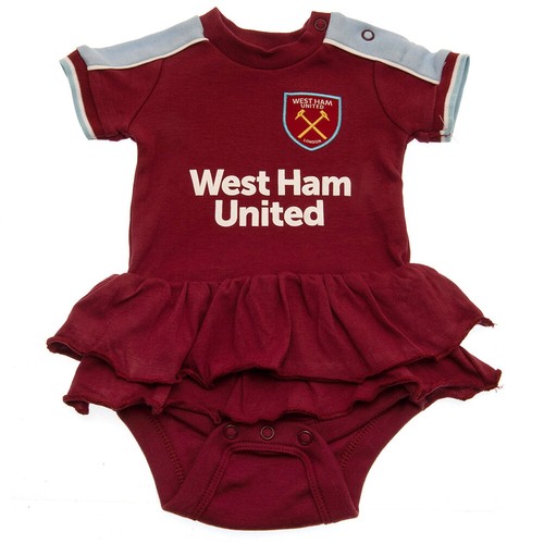 Paquete de 2 West Ham Baby Grows - Licencia Oficial, Tutus y baberos - Imagen 36 de 54