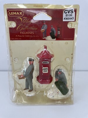 Lemax Christmas Village A Popular Address #62310 North Pole Mail Box 2006