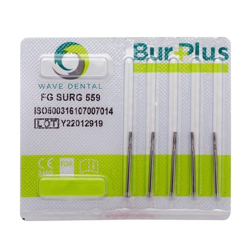 5 Stück Prima Wave Dental Hartmetall Bohrer High Speed FG 19mm / Chirurgisch FGOS SL 557 25mm - Bild 304 von 363