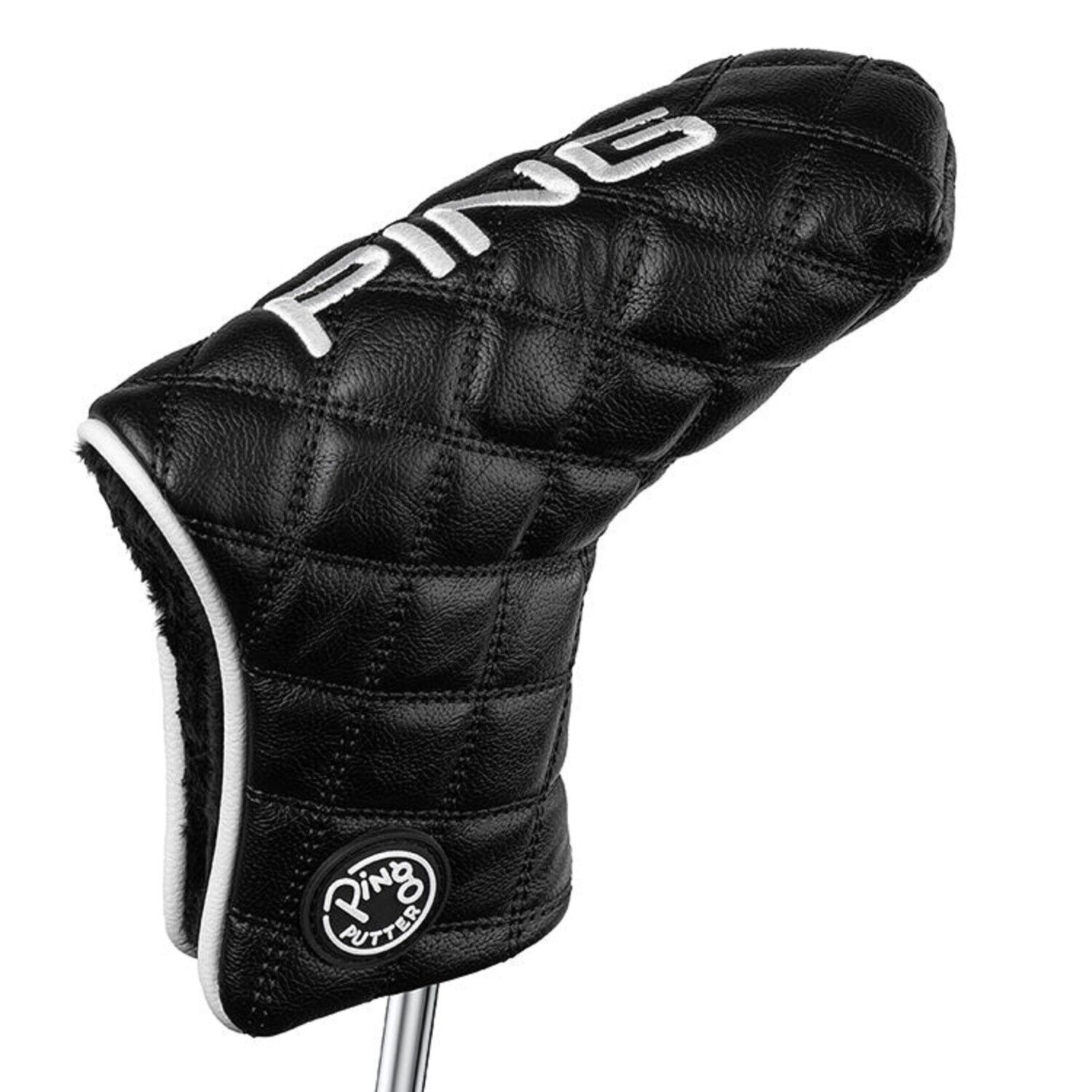 PING 2023 ANSER BLADE PUTTER HEADCOVER HEAD COVER - BLACK TEXTURED - BRAND NEW