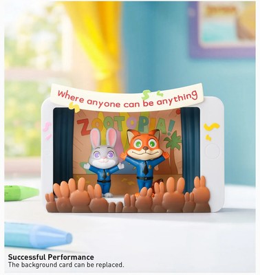 Pop Mart Zootopia Highlight Moment Series Scene Set Successful Performance
