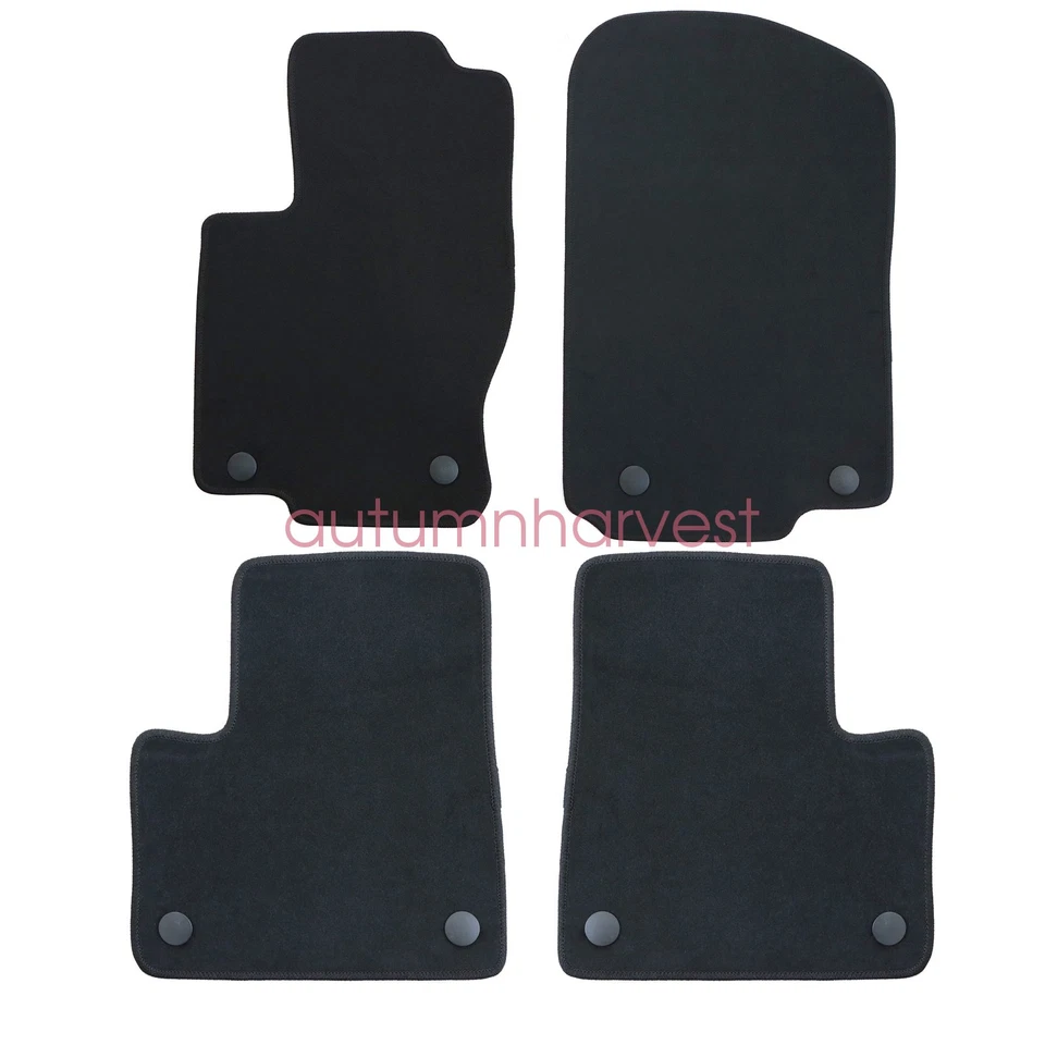 Alfombrillas de terciopelo para Mercedes-Benz ML 2012 2013 2014 2015 2016 2017 2018 2019 Foto 4 de 4