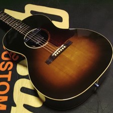 Gibson BluesKing Akustikgitarre X2 Doppel G0 Tonabnehmer Knochenmutter...