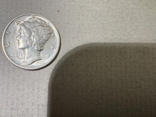 1937 P Mercury Dime In Very Fine/Extra Fine Condition.