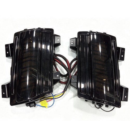 USED Smoked LED Turn Signal Lights For Jeep Wrangler JL/Gladiator 2018-2026