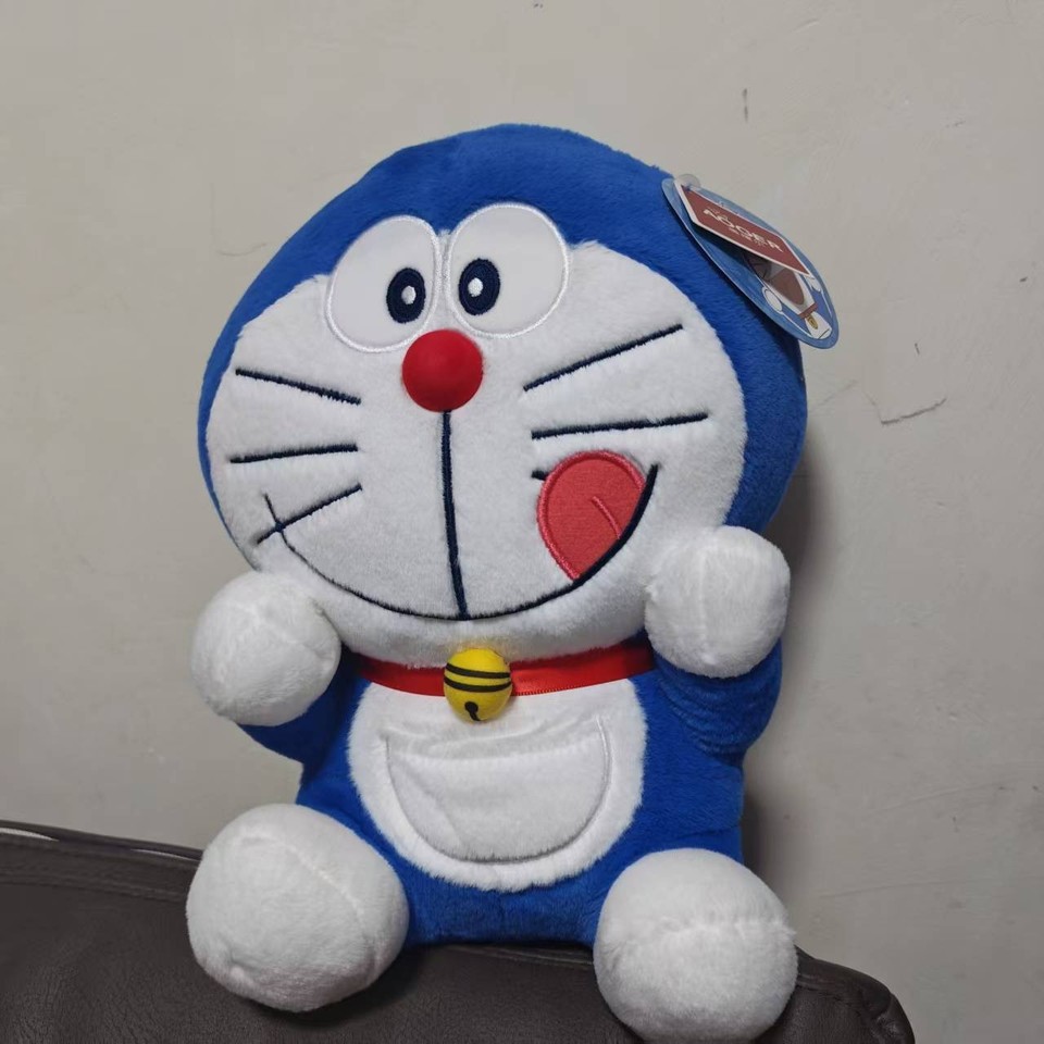 Juguetes de peluche con temática de postres Doraemon juguetes de dibujos animados, regalos de cumpleaños para niñas