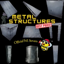 Ark Survival Ascended PVE Metal Structures Sets For SALE!