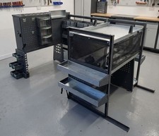 Full Set Bott Modular Van Racking Set  Units + Fixing Kit ford transit custom 