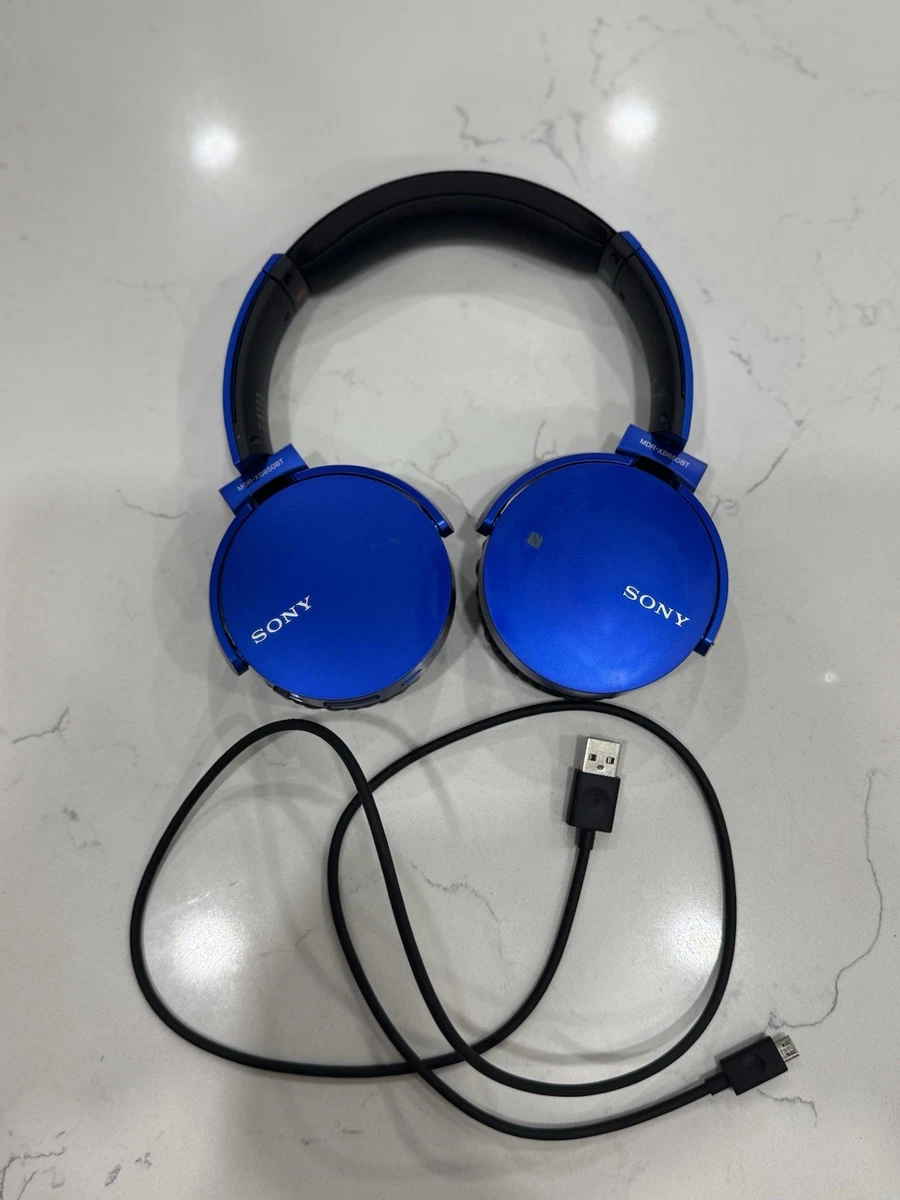 Sony MDR-XB650BT Blue Headphones for sale | eBay