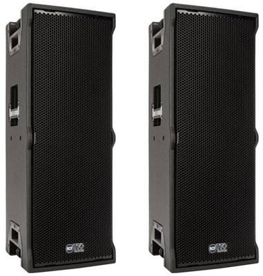 2x RCF TTW 4-A Active Two-Way PA Speaker 3200W Dual 10 Inch RDNet FiRPHASE Audio