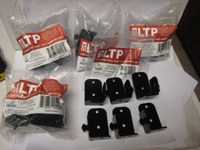 5 yes 5 Lifetime Steel Post Fence Rail Support Clips Black Steel Brackets 6 Pks